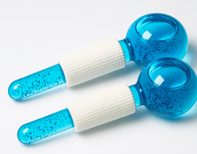 ❄️ Glaçons de Massage Visage – Boules Cryo Thérapie