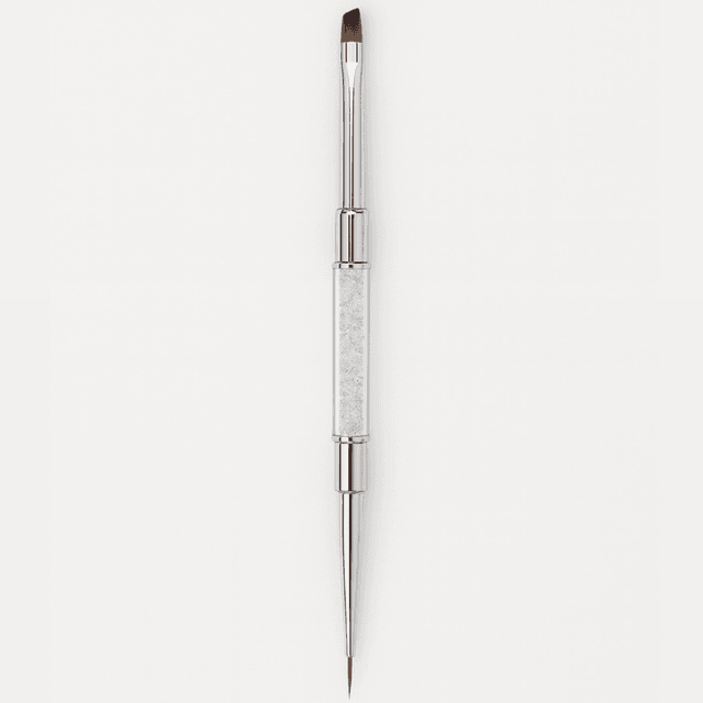 Pinceau Double Embout Gel &amp; Nail Art 